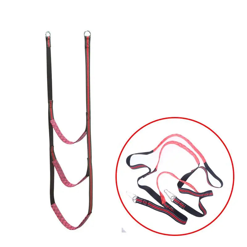3-Step Folding Nylon Rope Ladder | Portable Marine Boat Boarding