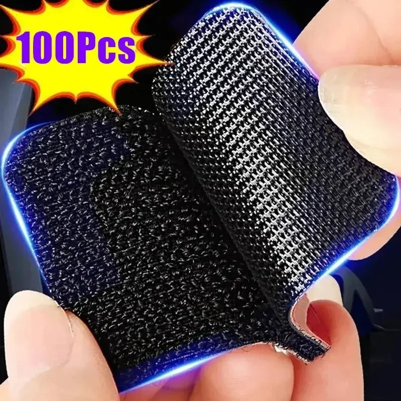 New Carpet Fixing Stickers Double Faced High Adhesive Car Carpet Fixed Patches Home Floor Foot Mats Anti Skid Grip Tapes Zpaxo