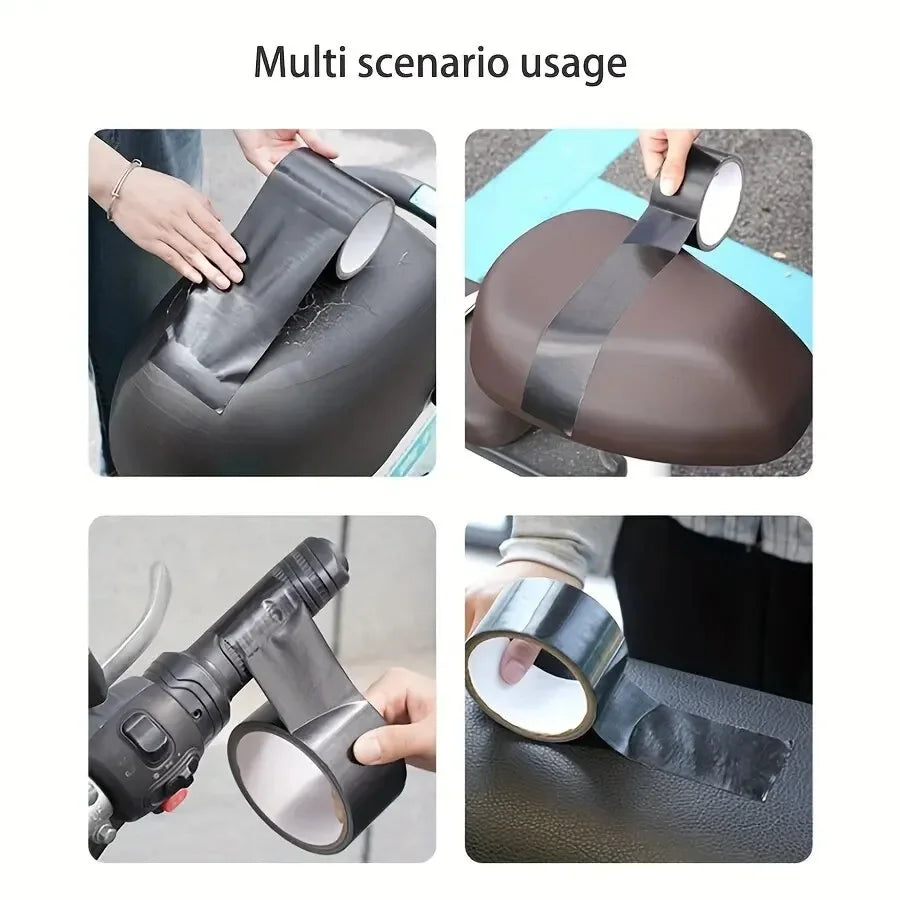 Black Fabric Repair Tape – Leather Seat, Sofa & Bike Cushion