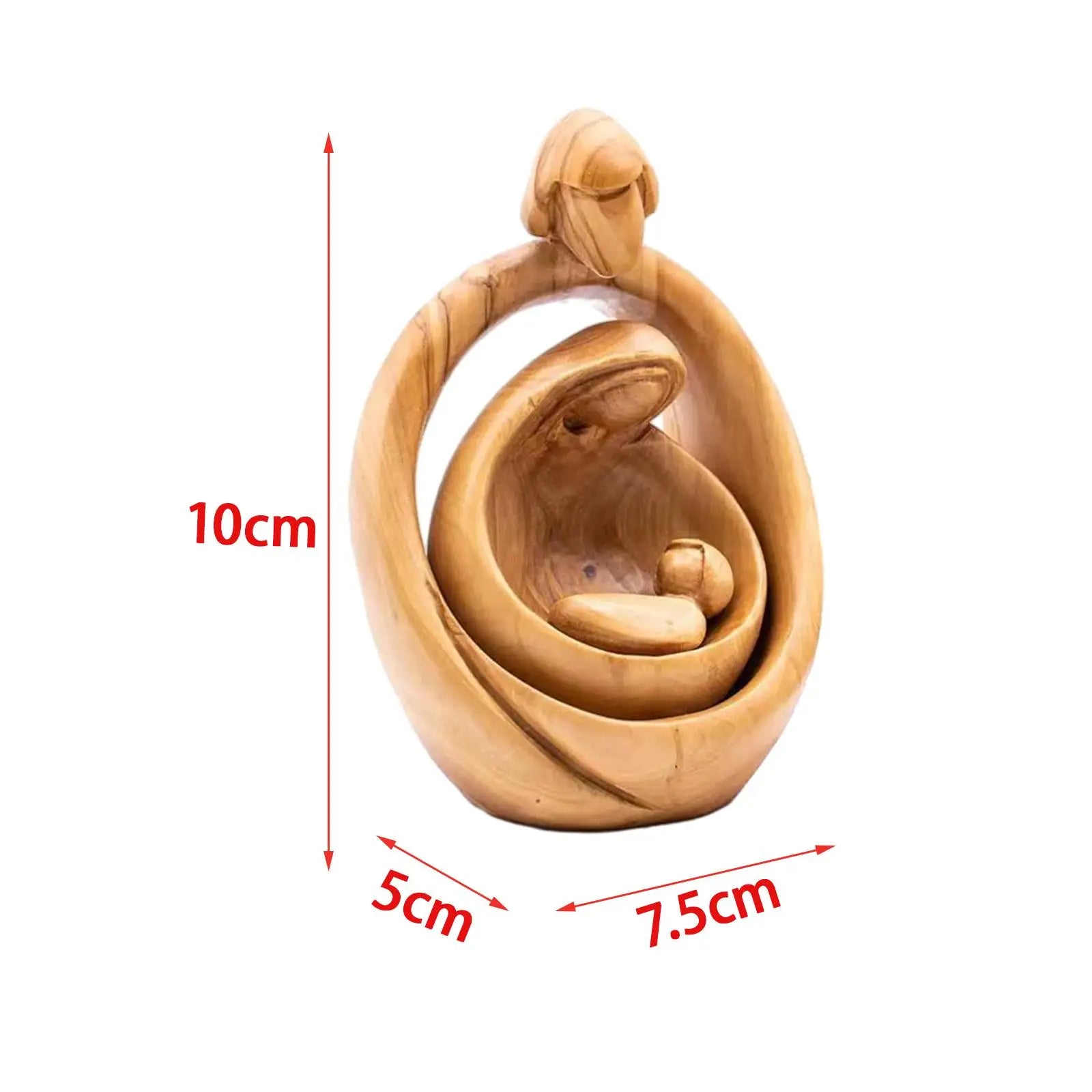 Nativity Scene Ornaments Religious Gifts Festival Ornament Figurines Zpaxo