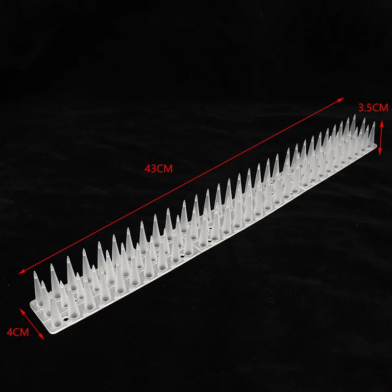Garden Fencing DIY Accessories Plastic Spikes Transparent Squirrel Zpaxo