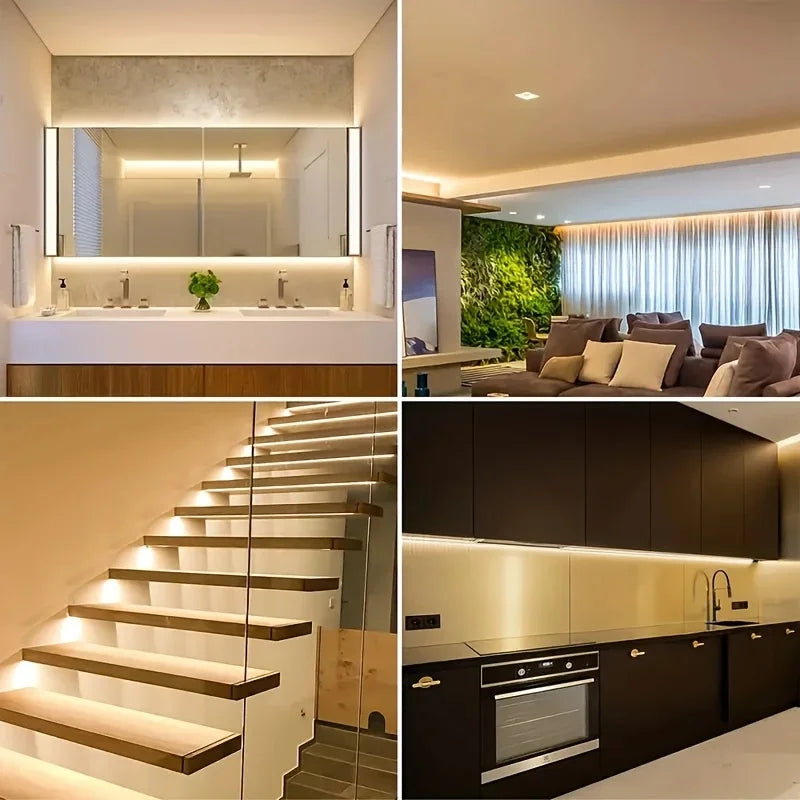 Battery Powered LED Strip Light SMD2835 1M–10M | White & Warm LED Strip Light Zpaxo