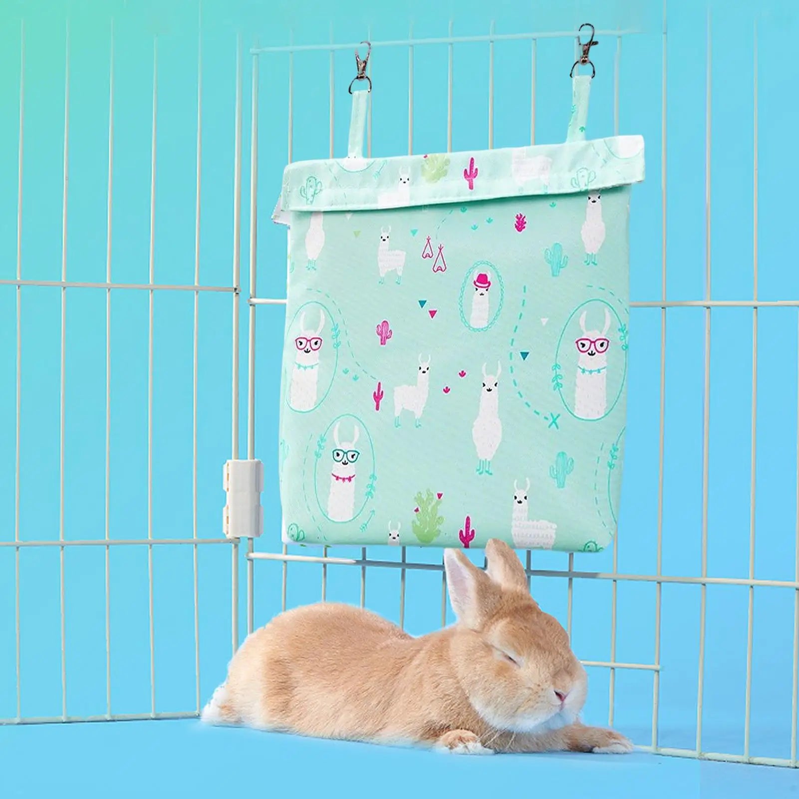 Pet Cage Cooling Ice Hangable Insulated Cooler Small Animals Rabbits