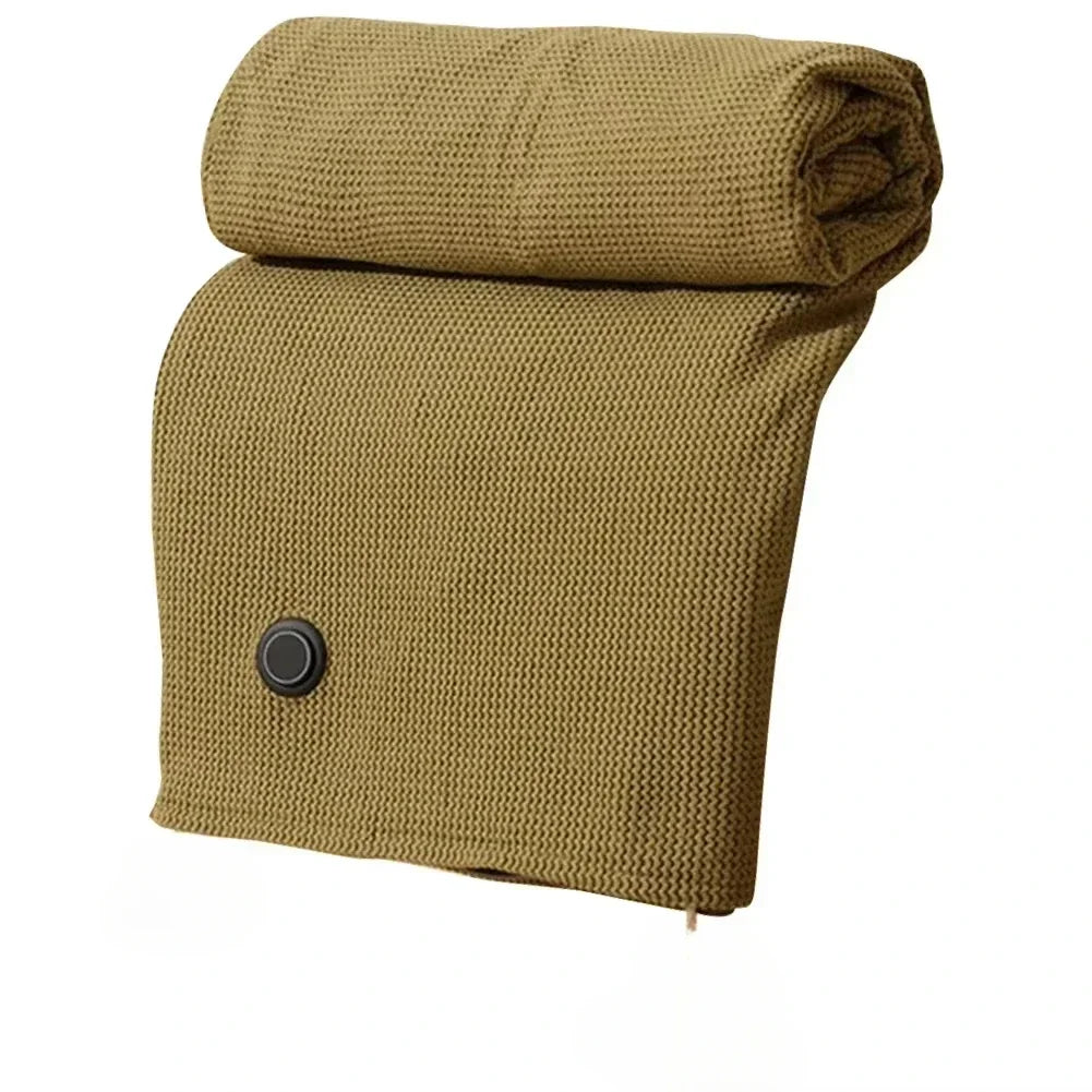 USB Electric Heated Blanket – 3 Heat Levels, Wearable & Washable Heated Blanket Zpaxo Green 150X80CM