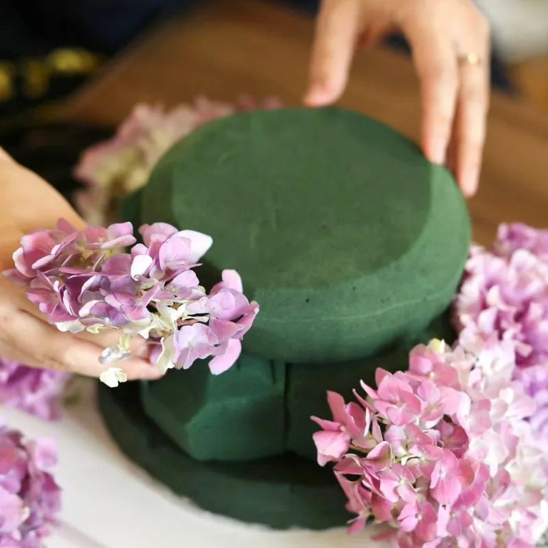 Flower Foam Blocks Fresh Artificial Flowers 1-6 Wet Home Decoration