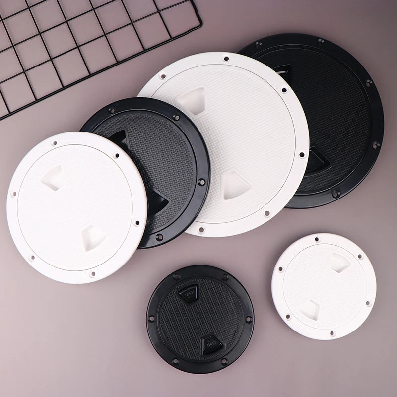 ABS Round Inspection Hatch Cover 4" 6" 8" – Kayak & Yacht