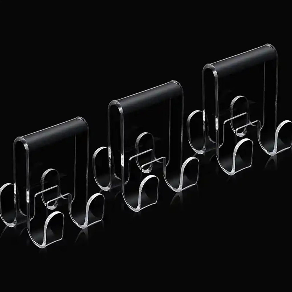 Shower Towel Hooks Glass Door Hanger Space-saving Clothes Towels