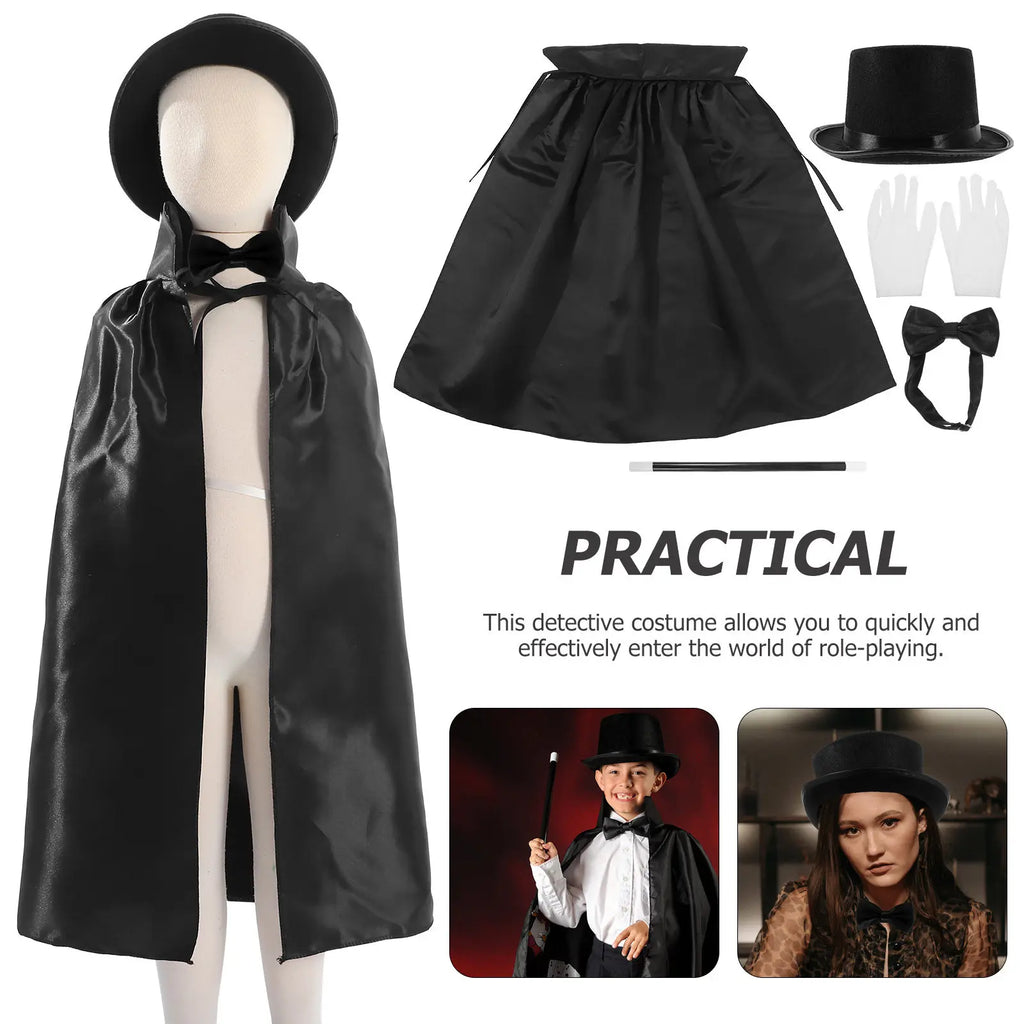 Magician Pretend Play Props Functional Detective Costume Accessories