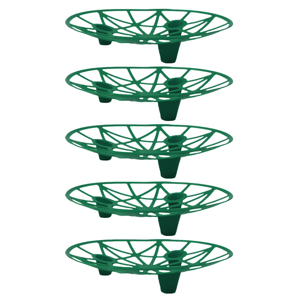 5/10Pcs Watermelon Cradle Reusable Fruits Vegetables Nursery Tray Vegetables Plant Tray for Watermelons Pumpkins Melons Squash Zpaxo 10Pcs Green
