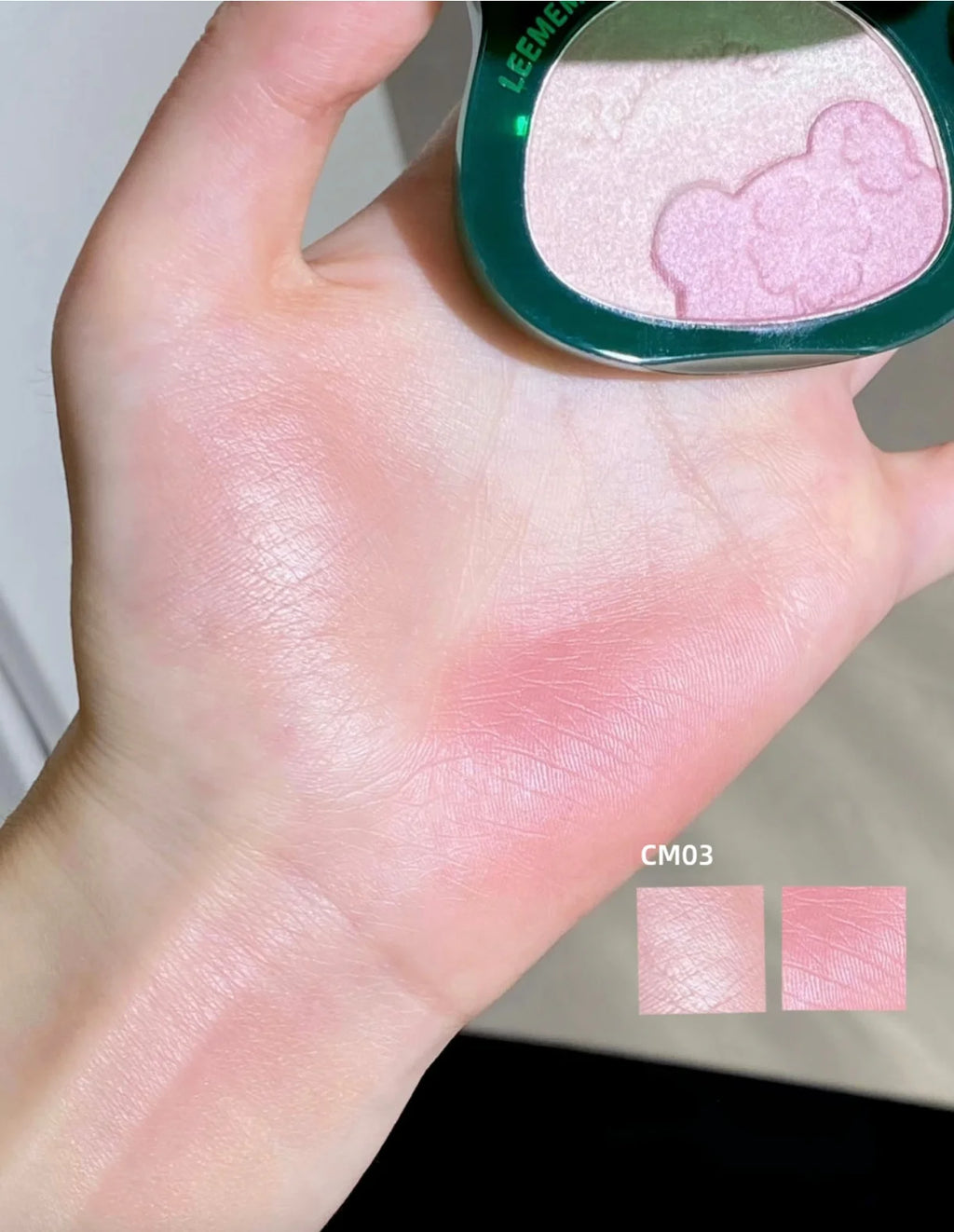LEEMEMBER Satin Finish Multi Purpose Powder Summer Edition Blush Zpaxo