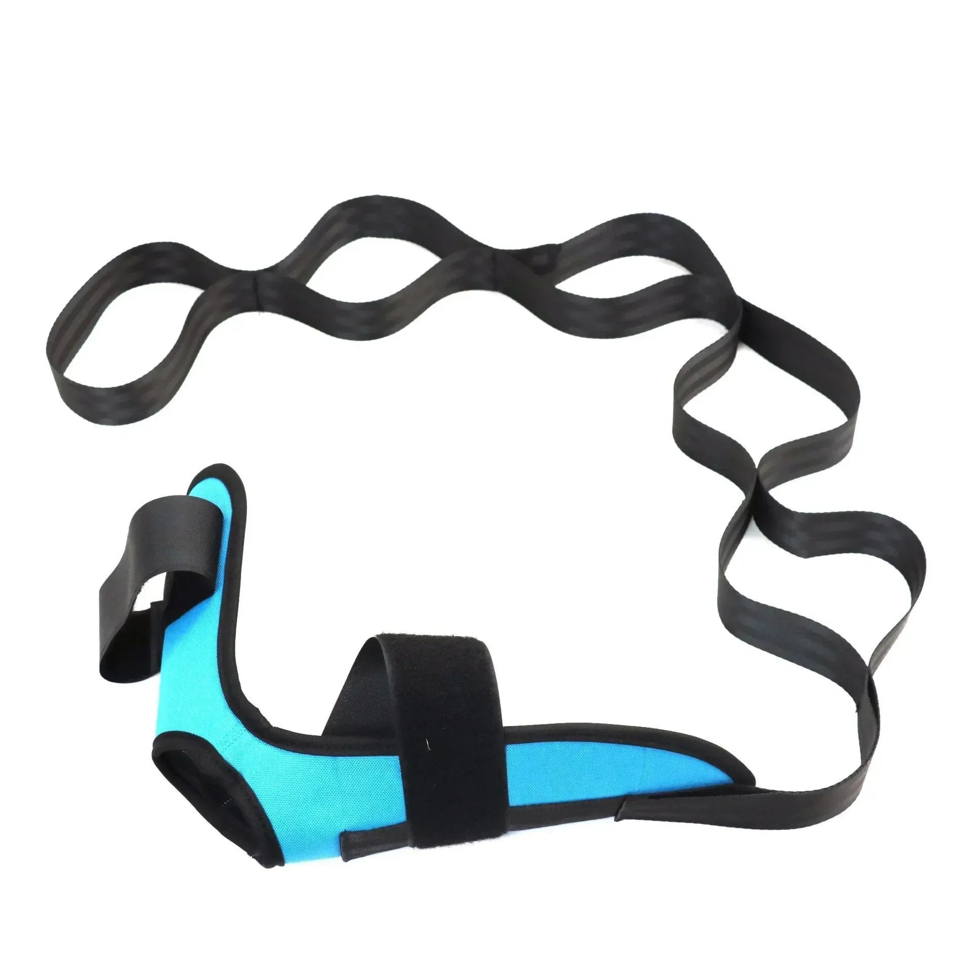 Yoga Leg Stretching Band Flexibility Stretching Band Rehabilitation Fitness Band Plantar Fasciitis Training Belt Foot Care Zpaxo Blue