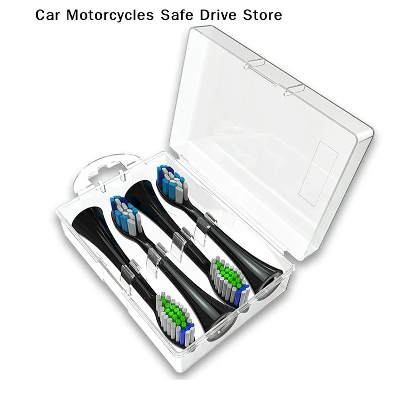 CMElectric Toothbrush Head Storage Box Transparent Organizer Case