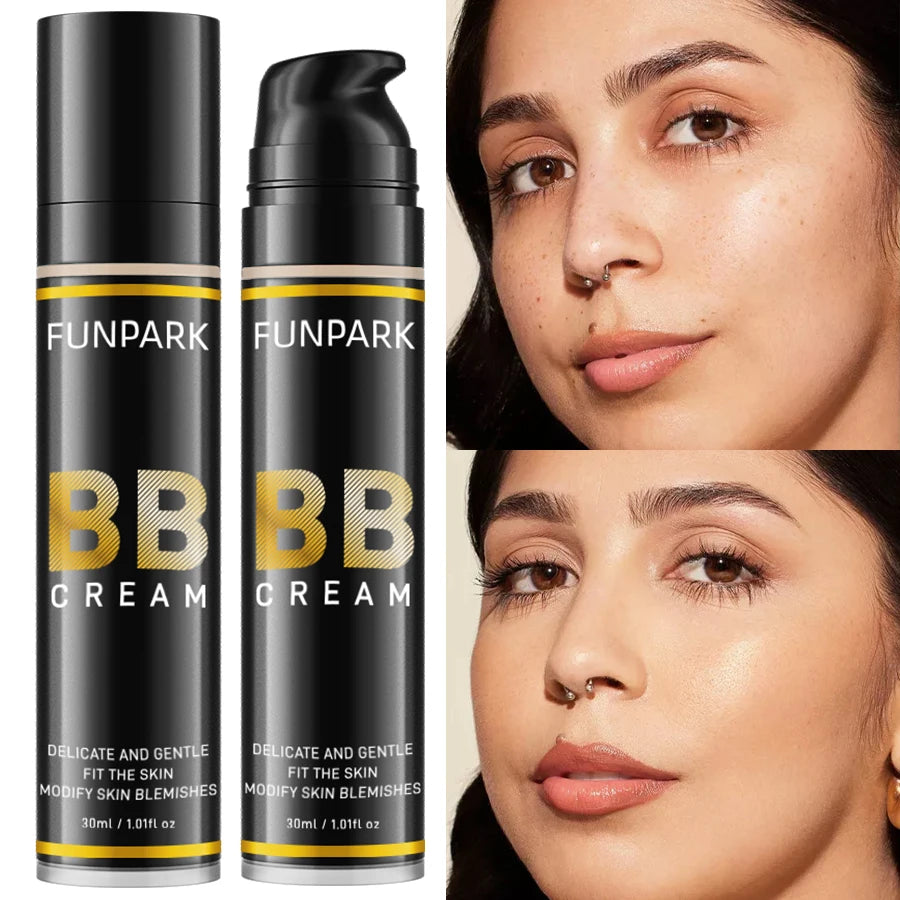 Oil-control Waterproof BB Cream Face Base Foundation 8 Colors Long