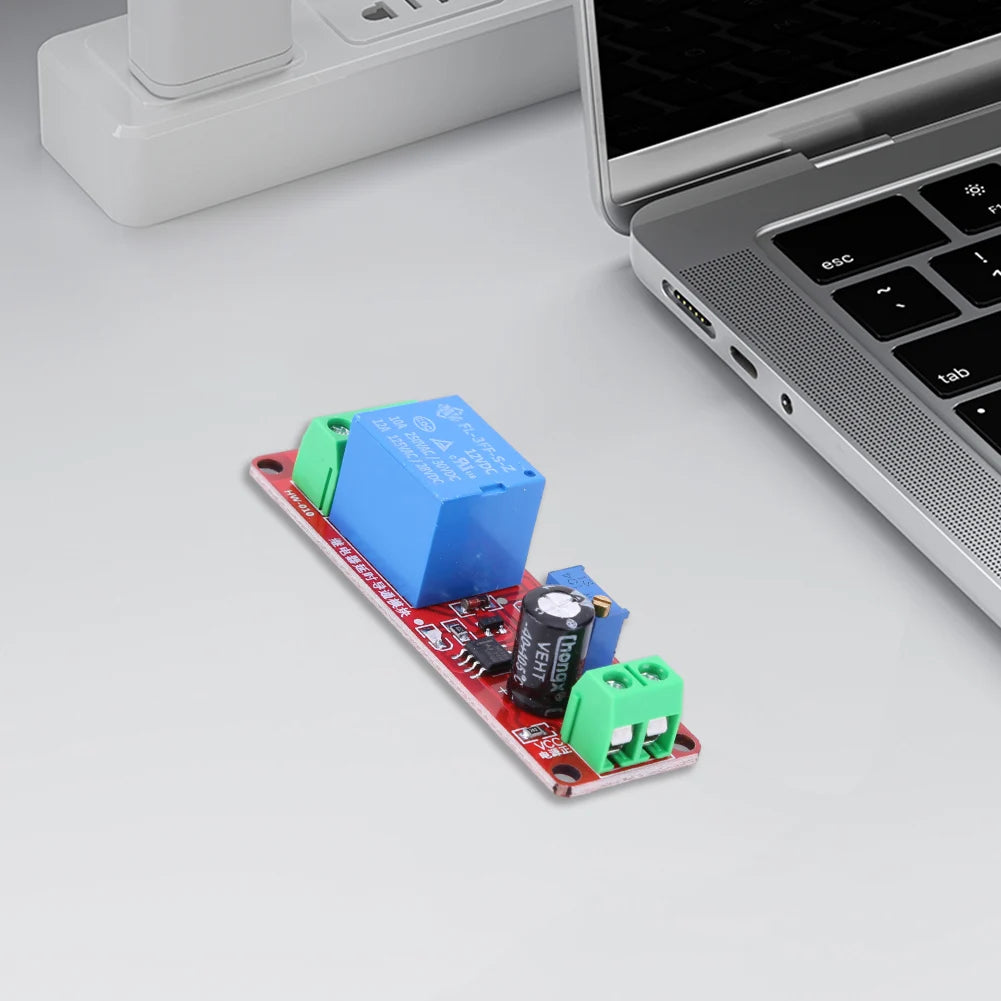 NE555 Monostable Switch Delay Board 0 10S Timer Adjustable Module Zpaxo
