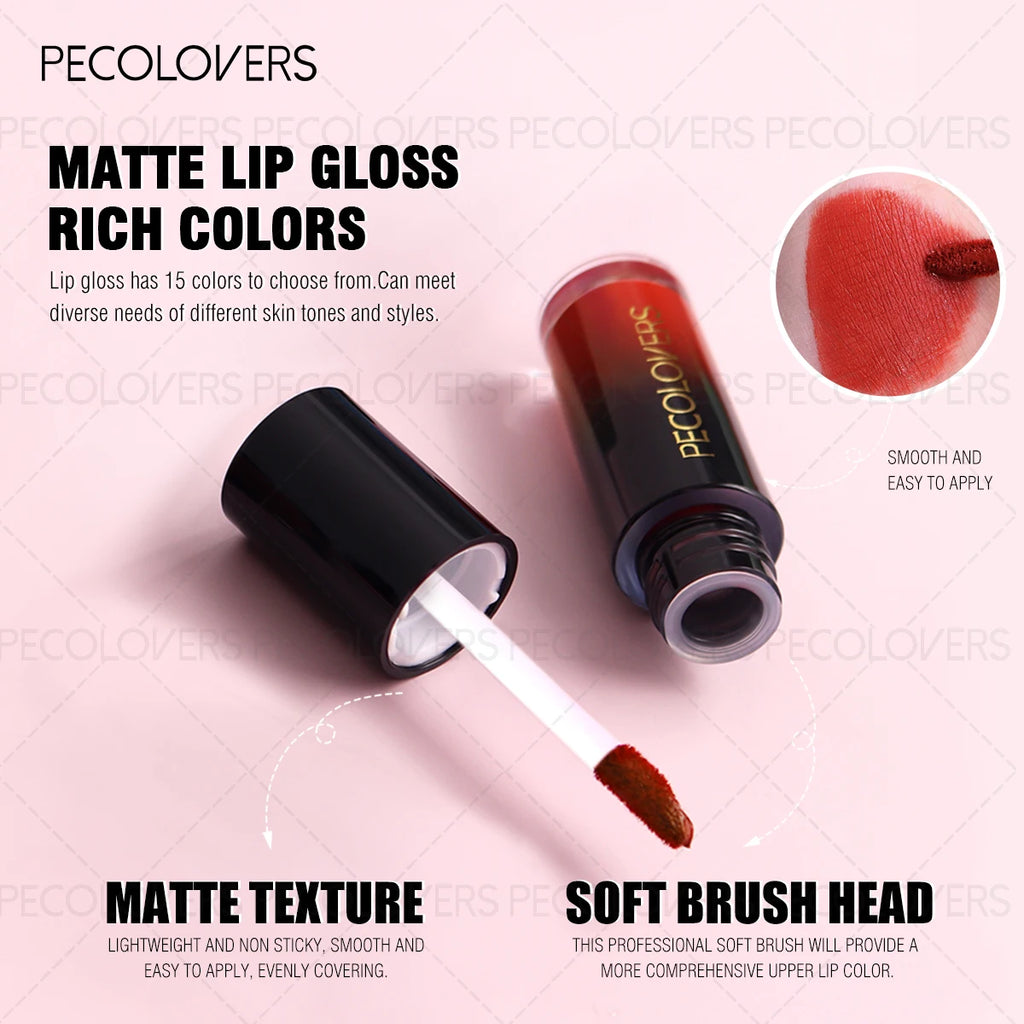 Colorful Lip Gloss Lacquer Purple Black Green Blue Halloween