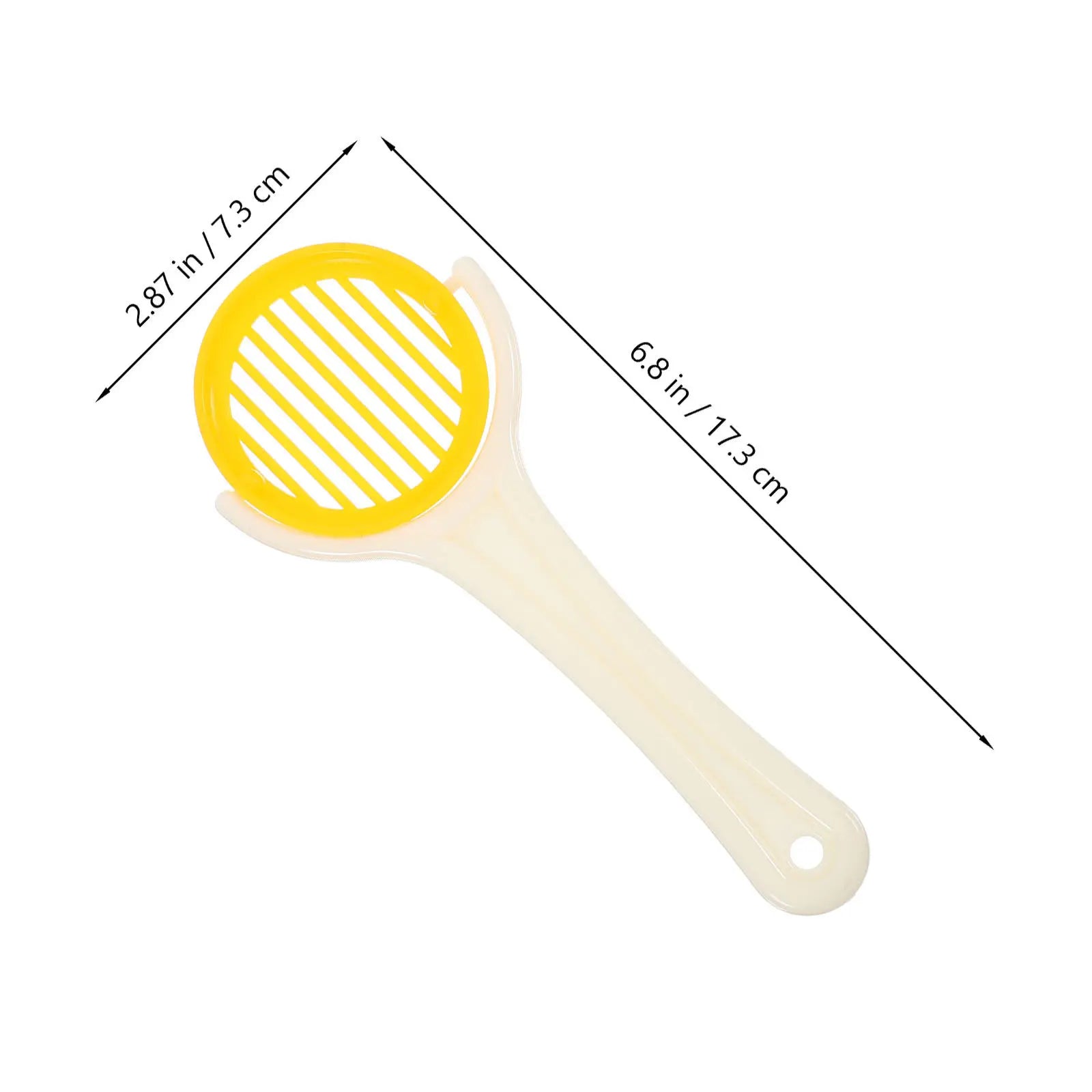 3Pcs Handheld Foldable Bee Queen Catcher Yellow Plastic Queen Marking Tool for Efficient Hive Management Beekeeping Accessory Zpaxo