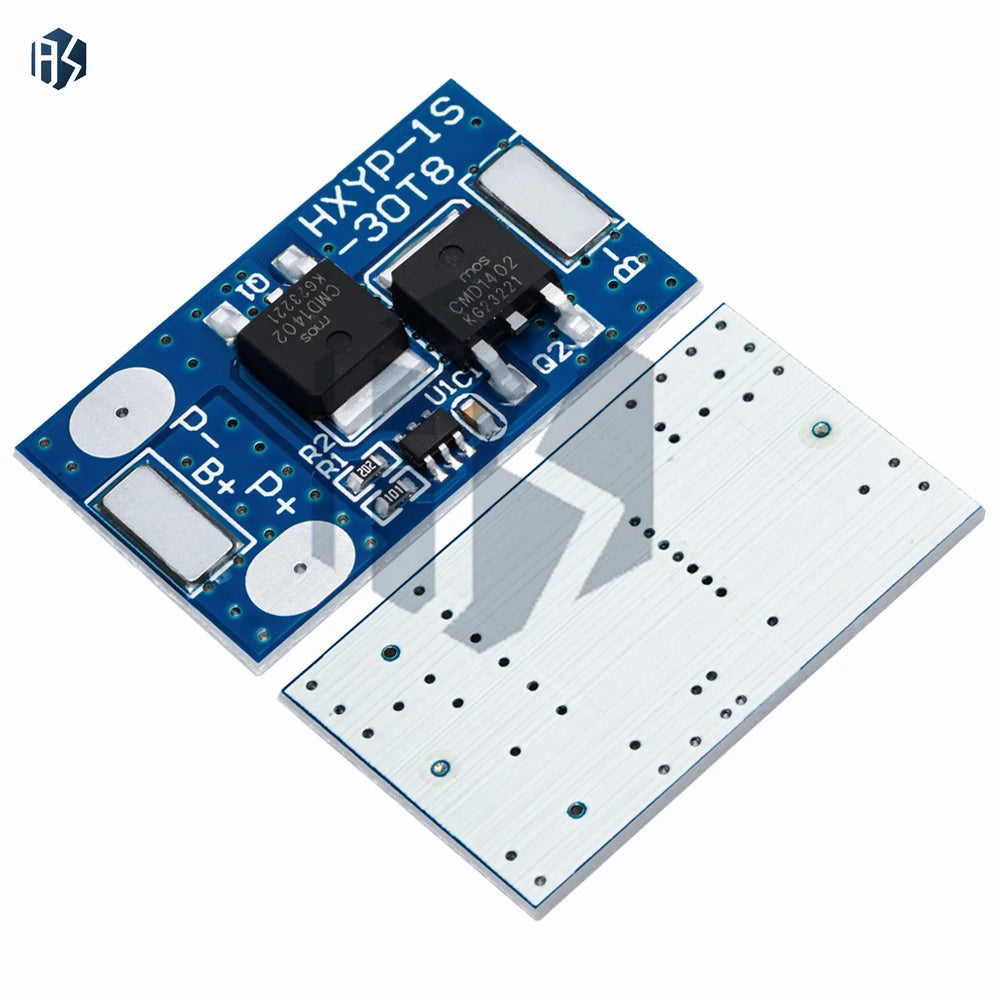 1S 7A 3.2-3.65V/3.7-4.2V LiFePO₄/Li-ion Battery Protection Board Overcurrent, Charge/Discharge Protection Zpaxo
