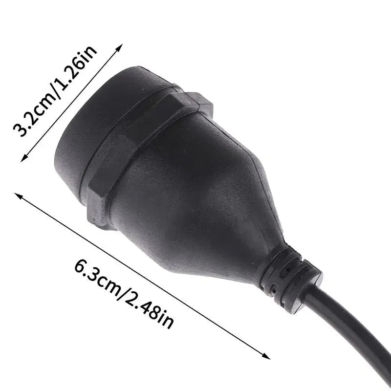 Waterproof E27 Lamp Holder Power Cord Socket 20 30 50 100 Outdoor Zpaxo