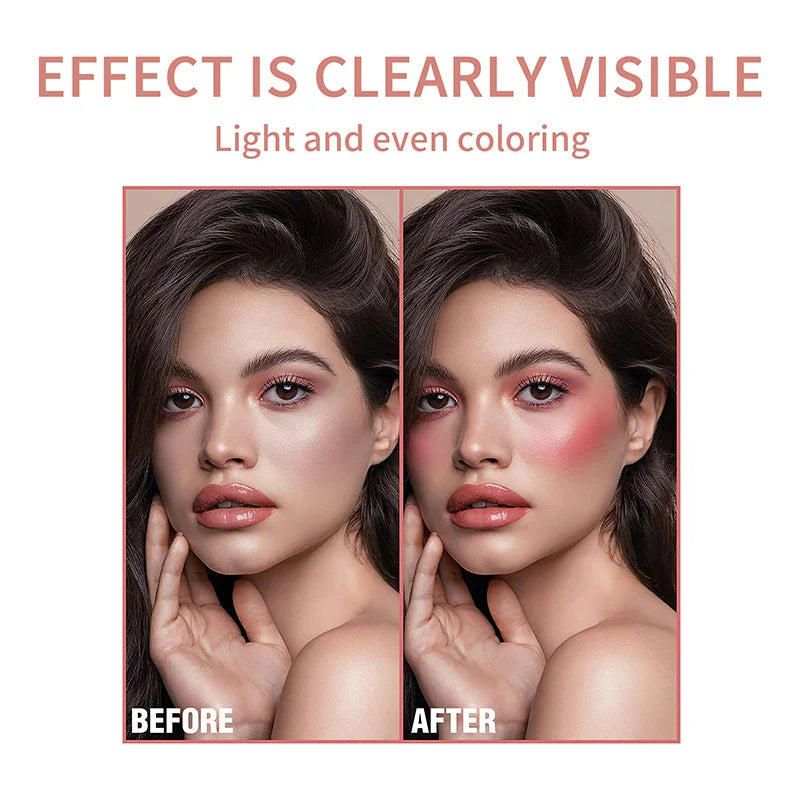 Multi-Use Air Cushion Blush - Lightweight Long-Lasting, Portable Easy Touch-Up for All Skin Tones Zpaxo