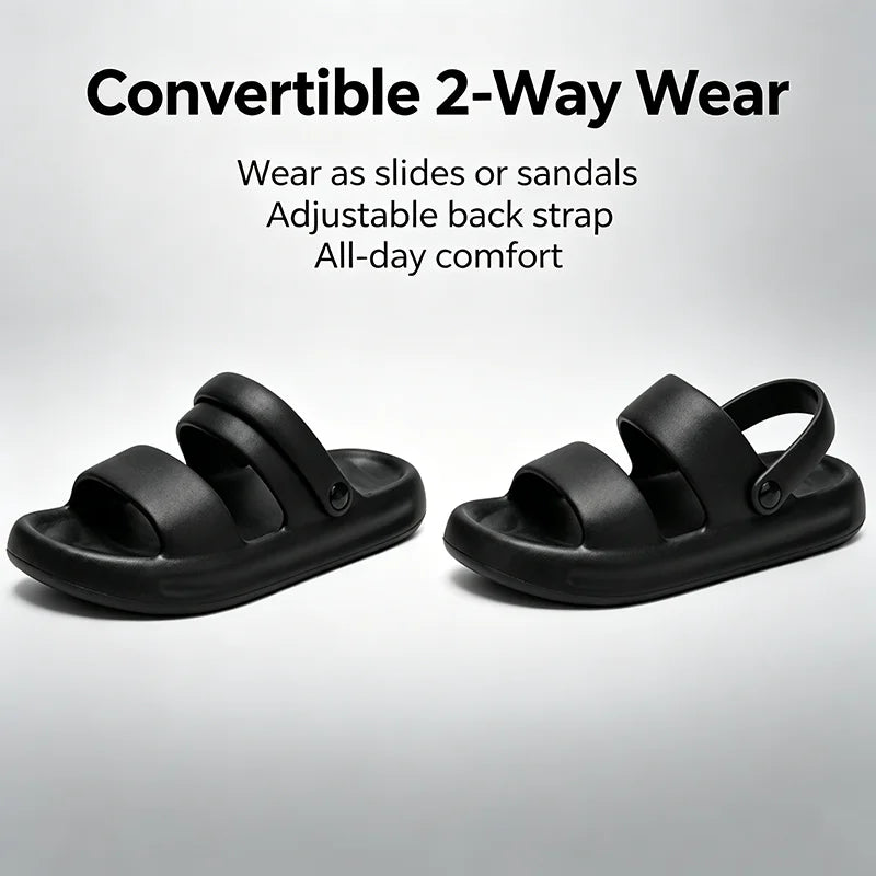 Men's Fashion Summer Slippers Outdoor Soft Sole Non-slip Beach