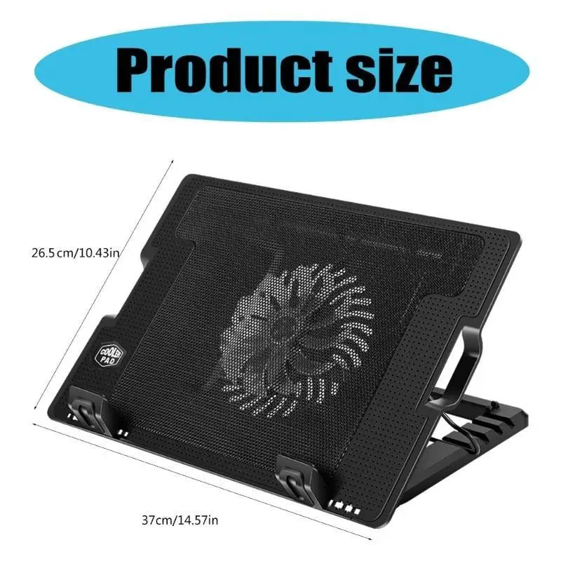 652F Portable Laptop Stand Mount Risers Notebook Holder 2 Port USB 11- Zpaxo