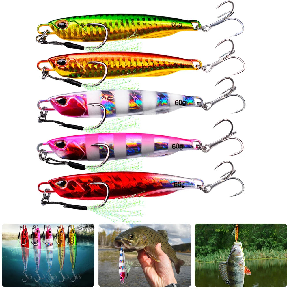 Luminous Artificial Lures Realistic Fishing Bait Simulation Squid