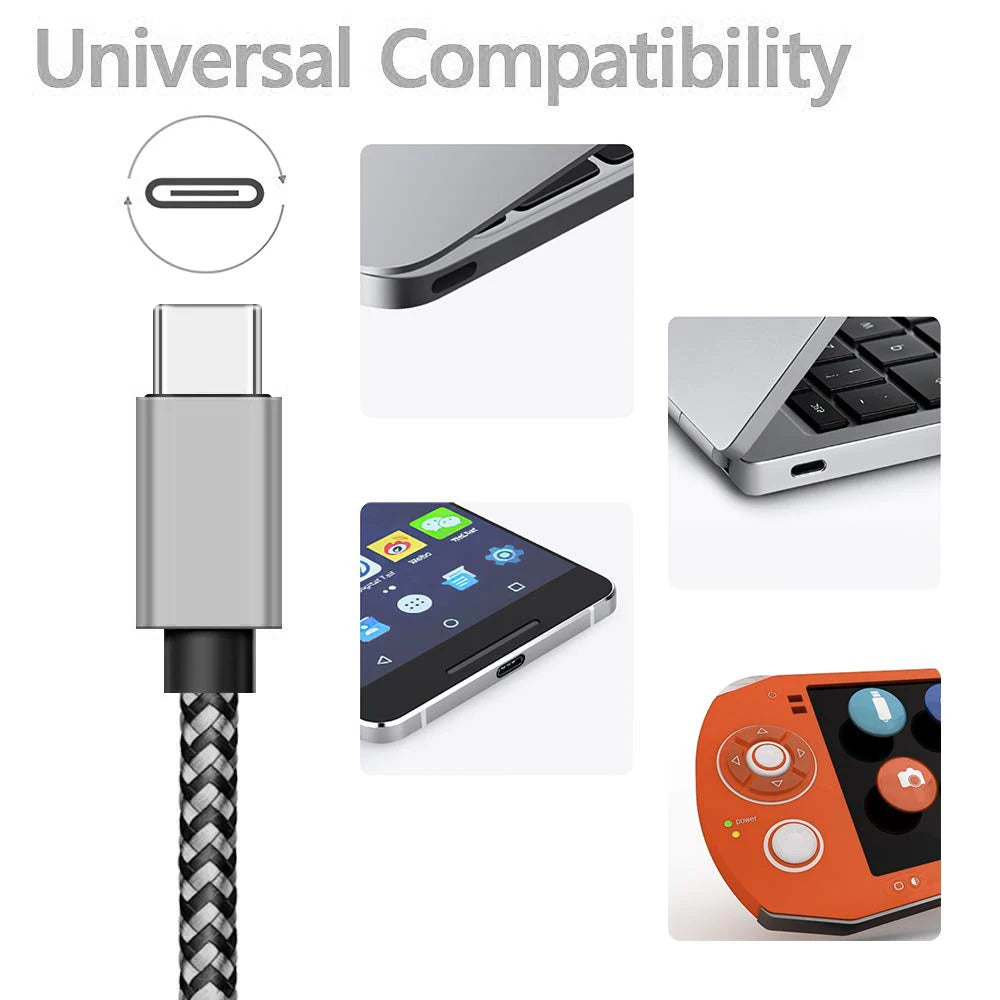 C Fast Charging Charger Samsung Huawei Xiaomi USB Quick Cable Date