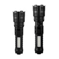 SHINEKNOT 600LM Zoomable Tactical LED Searchlight Flashlight Tactical LED Flashlight Zpaxo Regular version black ZOOM|China Mainland