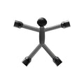 5/10pcs Fridge Magnet Cute Mini Man Flexible Magnetic Sticker for Refrigerator DIY Hook Home Office Decor Refrigerator Magnets Zpaxo 1PC black