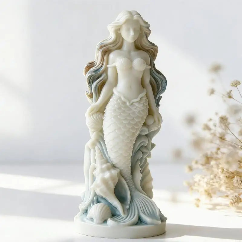 Heat Resistant Silicone Mermaids Mould Creative Soap Making
