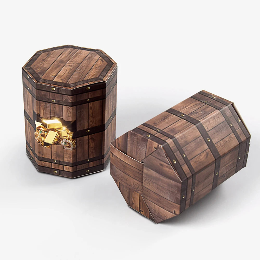 Pirate Treasure Chest Candy Box – Kids Party Favor Gift Box Party Favor Box Zpaxo