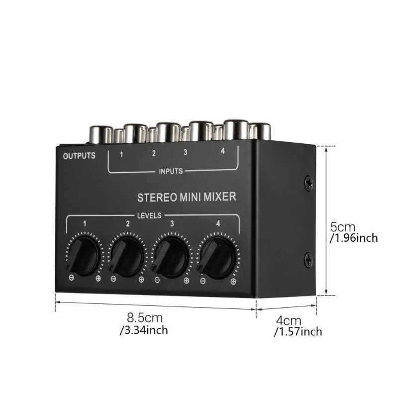 652F CX400 Performances 4 Channel Passive Stereo Mixers Music Lovers Zpaxo