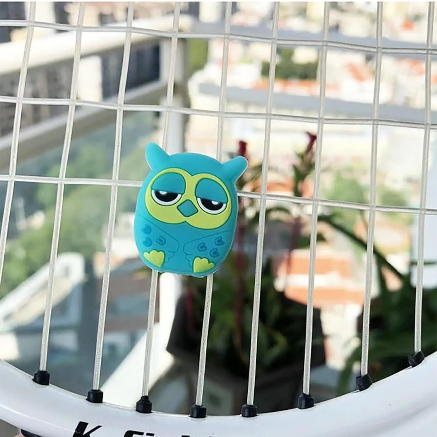 6-Pack Cute Animal Tennis Racket Dampeners | Vibration Absorbers