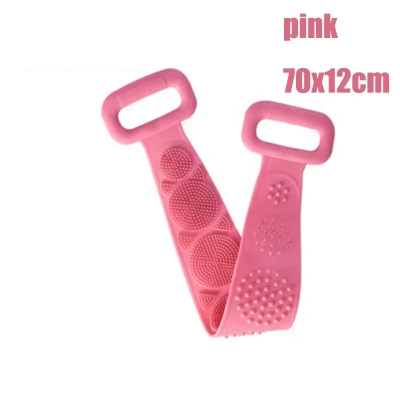 Anti-slip Shower Foot Scrub Massager - Anti-slip, Easy To Clean, Enhanced Exfoliation and Relaxation Bathroom Massage Pad Zpaxo pink bath towel