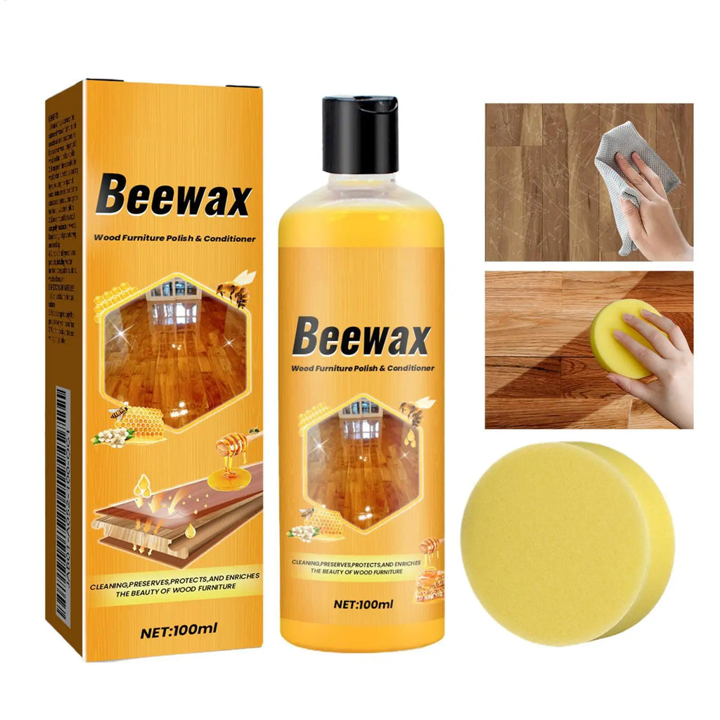 Beeswax Furniture Restorer Natural Wood Cleaner Gloss Restoration
