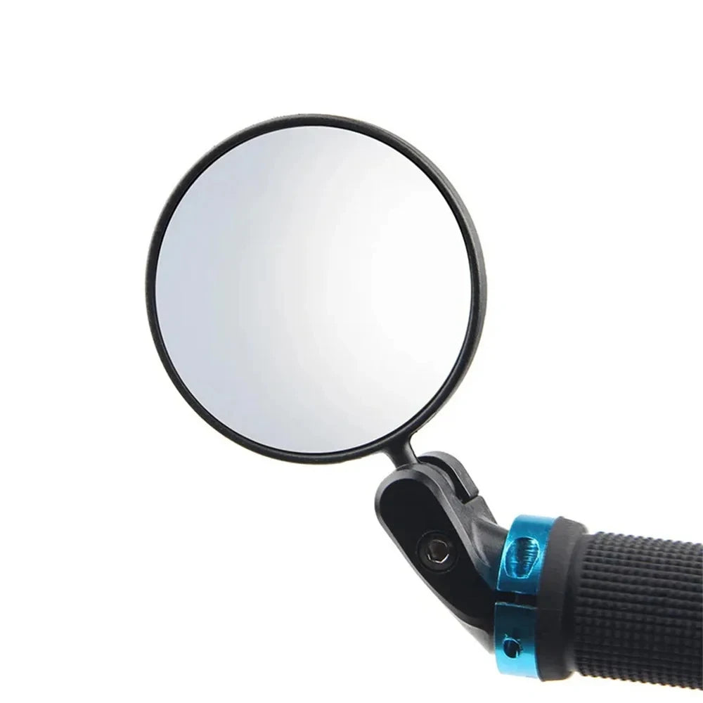 Universal Adjustable Bicycle Rearview Mirror Wide Angle 360° Rotate Handlebar Mount Mirror for MTB Road Bike Cycling Accessories Zpaxo Single spanner