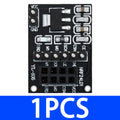 8Pin NRF24L01 Socket-Type Adapter Board 1PCS - Wireless Transceiver Module Carrier | For 51 MCU Projects Zpaxo 1PC
