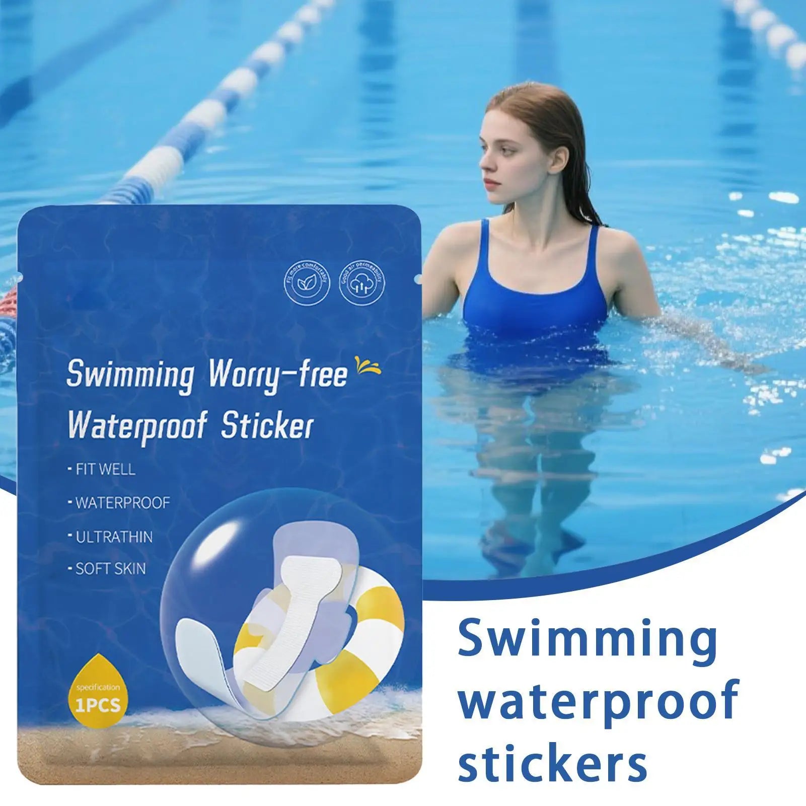 Waterproof Period Pads Swimming Personal Care Supplies Daily Private