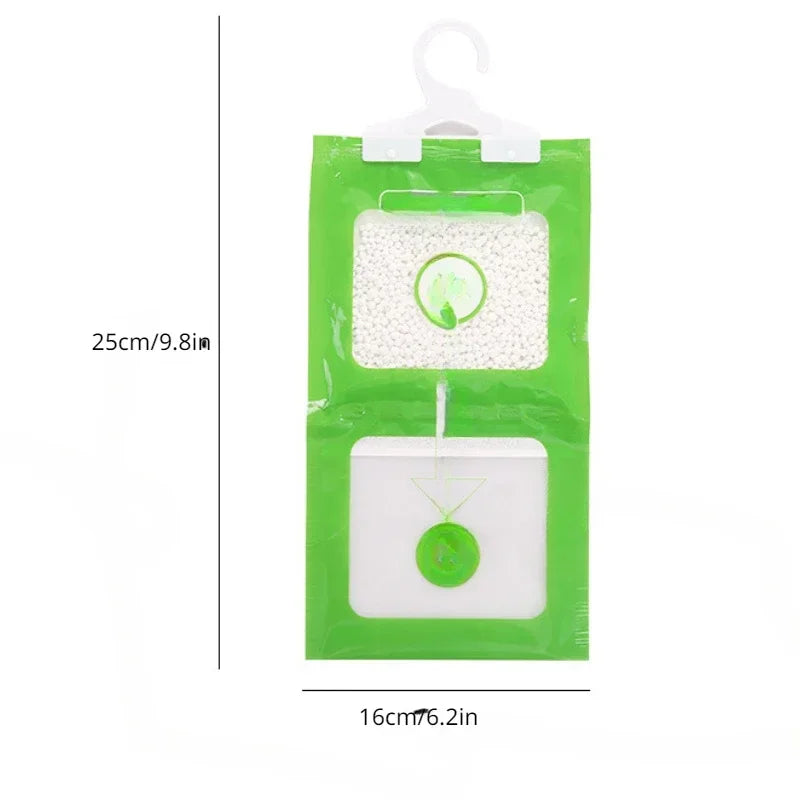 2 Household Hangable Dehumidification Bag Wardrobe Dehumidifier