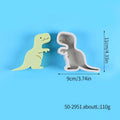 Dinosaur Elephant Giraffe Candle Silicone Mold DIY Frog Owl Rabbit Animals Chocolate Fondant Cake Mold Clay Plaster Soap Mking M Zpaxo T-rex 50-2951-B