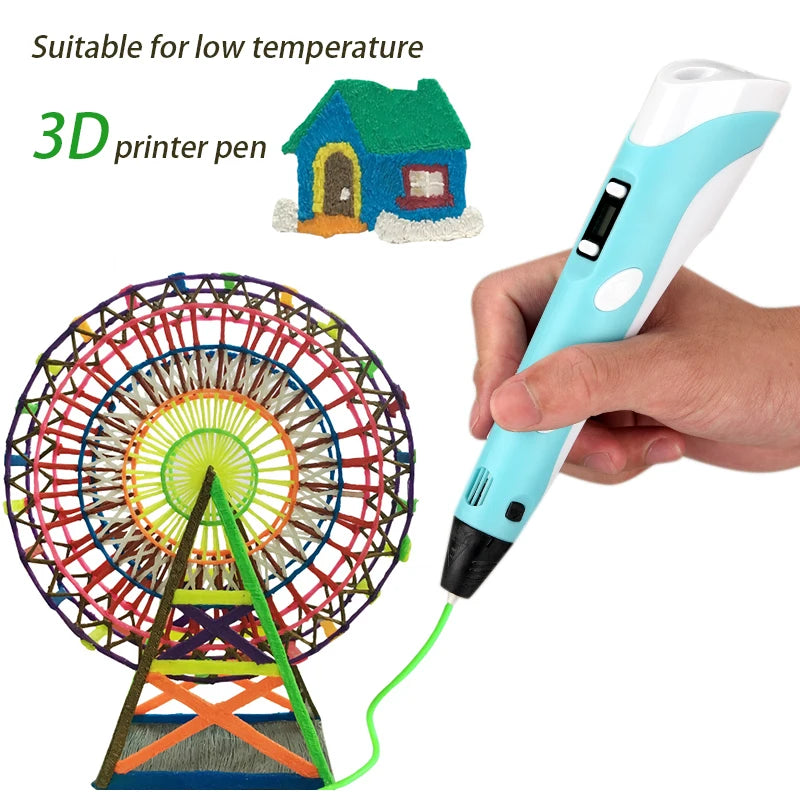 2023 Handwork 3D Pen Printing DIY Drawing Pens PLA Filament Birthday