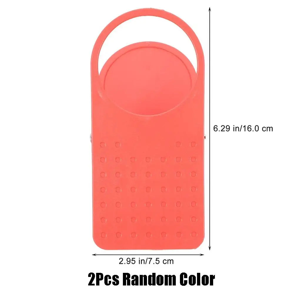 2Pcs Creative Clip on Table Cup Holder Universal Multi-functional Water Bottle Storage Tray Convenient Securely Attach Zpaxo