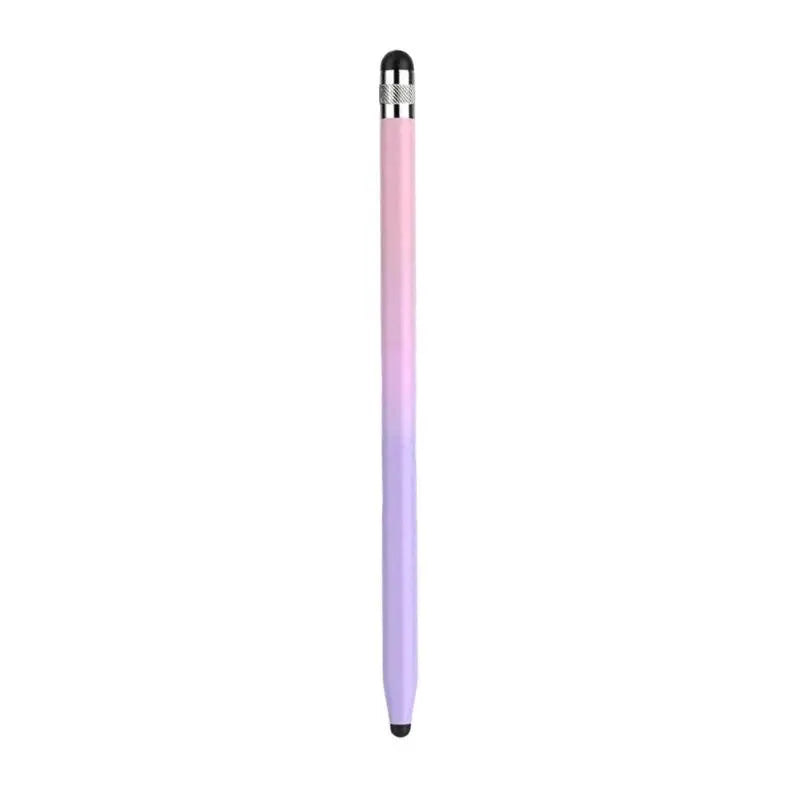 652F Styluses Pen for Touchable Screen Double Rubber Tip Capacitive Styluses Universal Tablet Pen Sensitivity Zpaxo Pink for purple CN