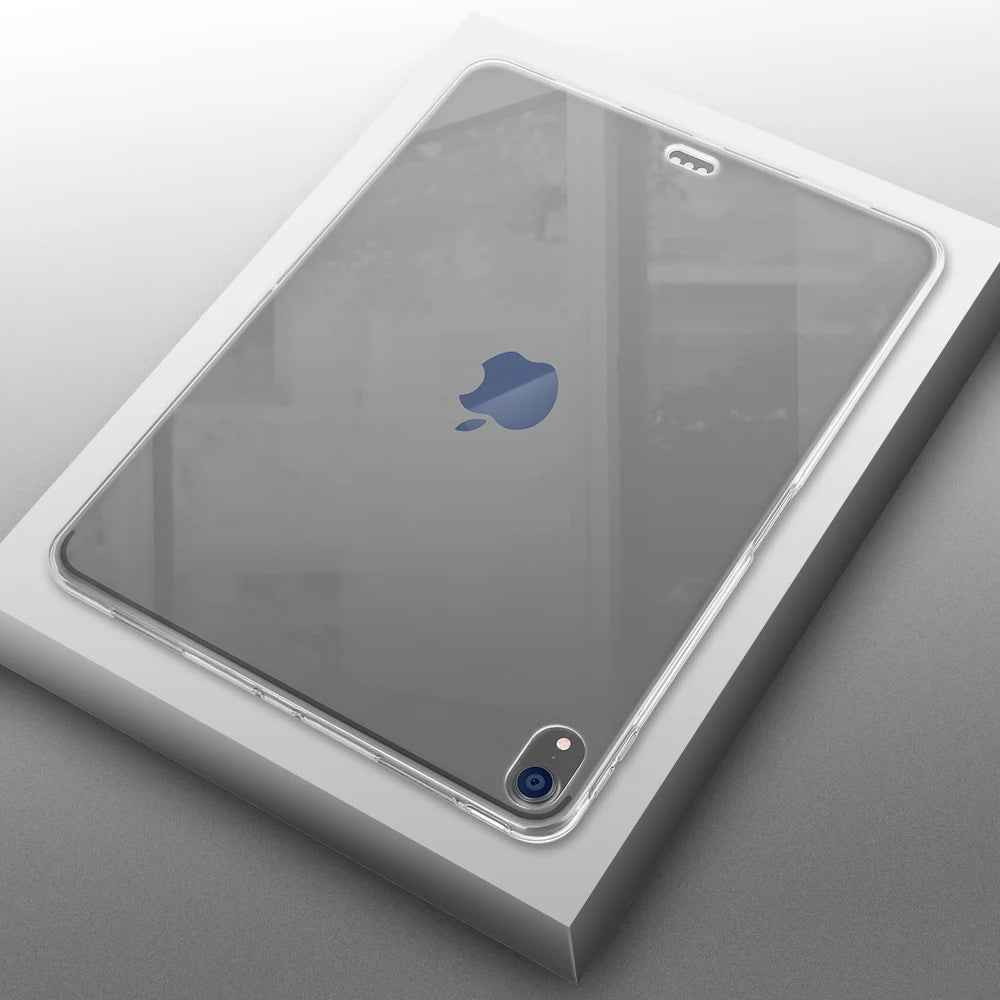 TPU Transparent Case For iPad 10th 9th 8th 7th Gen Mini 6 Air 5 4 3 2 Shockproof Clear Cover Tablet Protective Shell Accessories Zpaxo