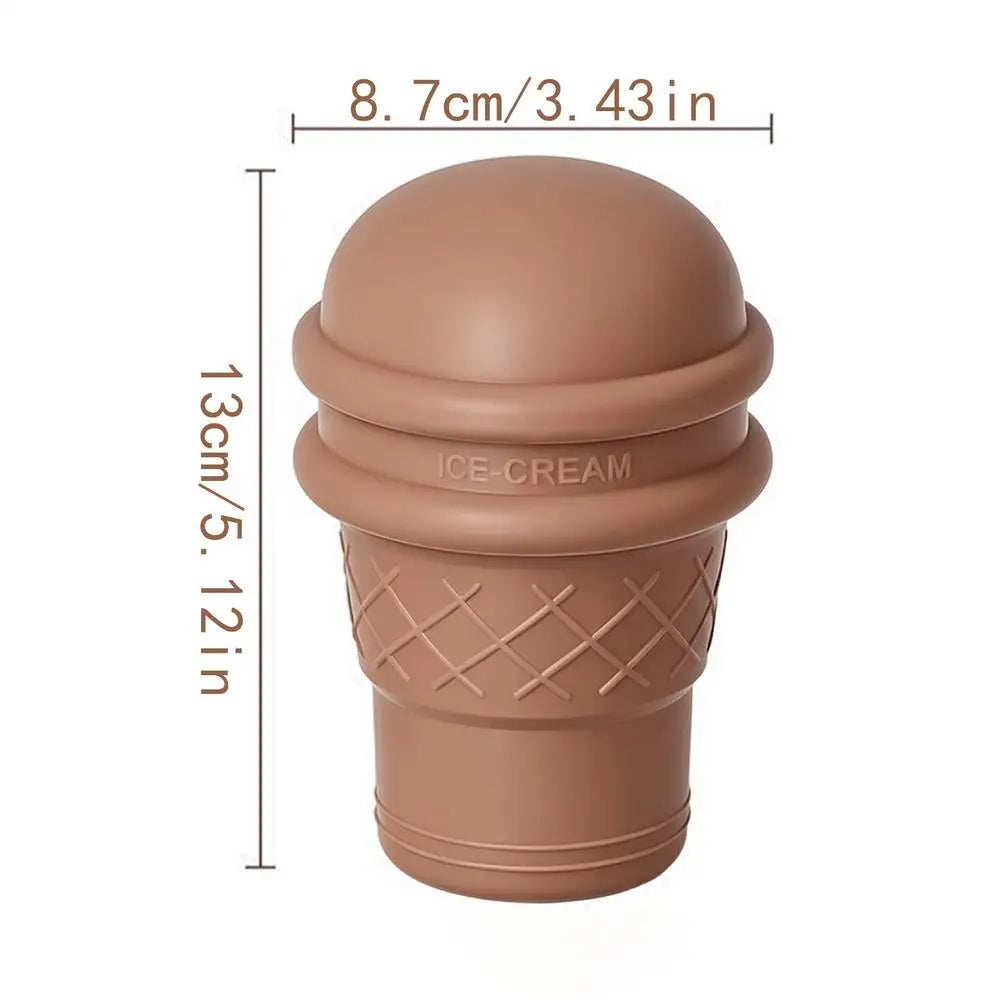 Folding Camping Cup Ice Cream Shape Portable Water Bottle Travel Home Zpaxo Coffee China Mainland