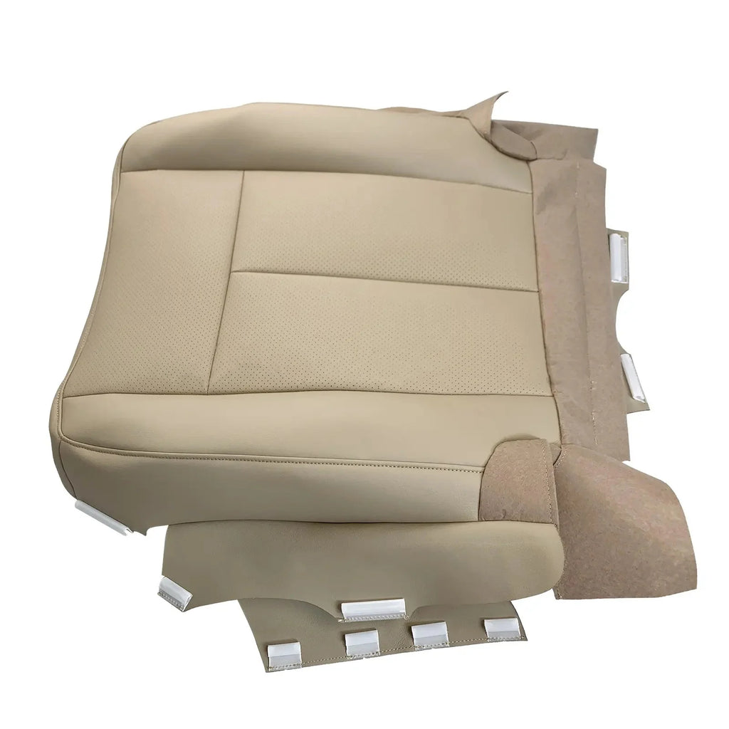 Front Driver Side Microfiber Leather Bottom Seat Cover Replacement