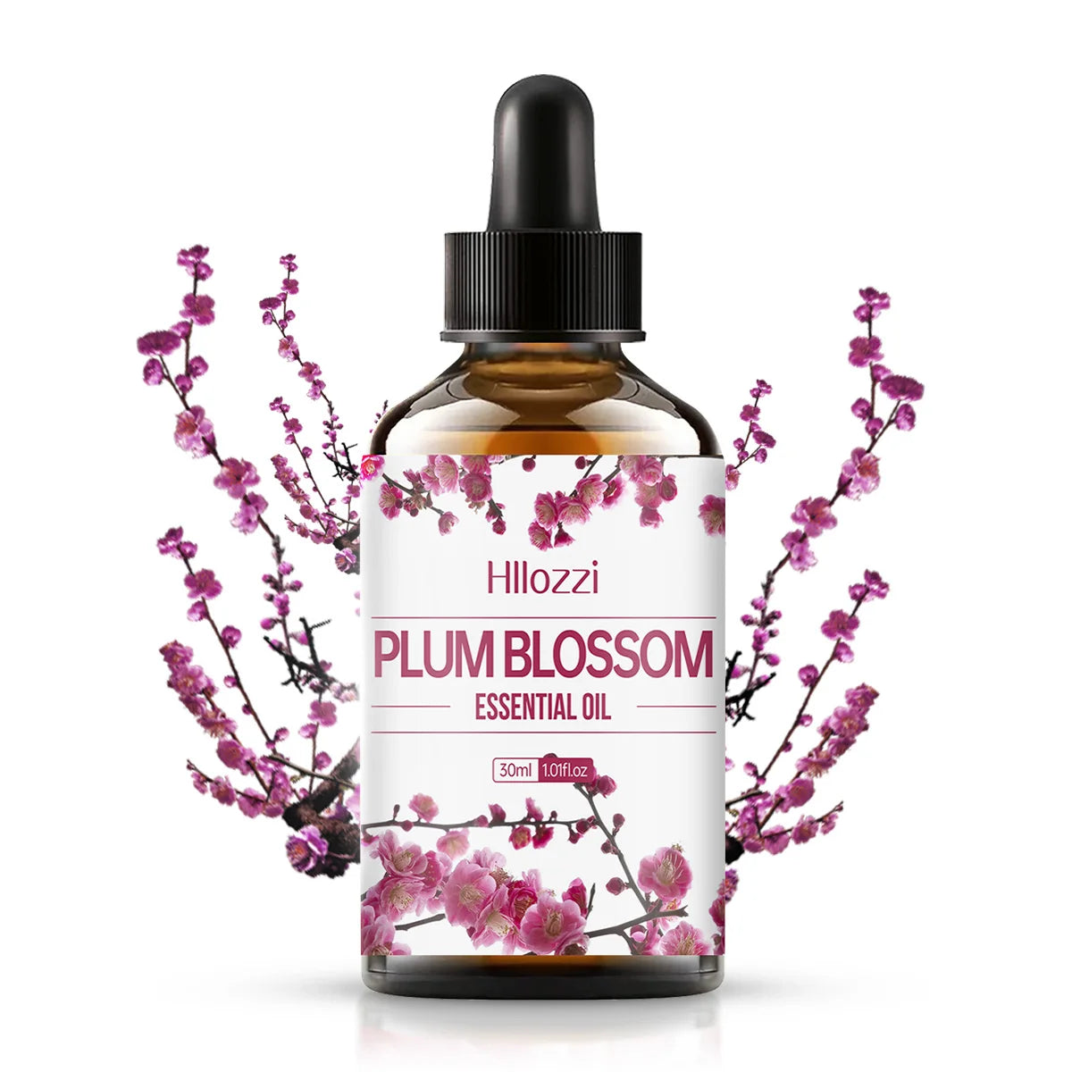 PLUM BLOSSOM ESSENTIAL OIL high-quality moisturizing nourishing massage oil with a refreshing scent, suitable for all skin types Zpaxo 30ml PLUM BLOSSOM Other