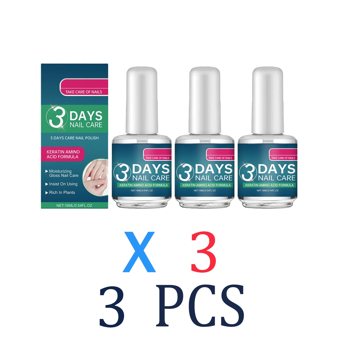 1/2/3/4/5/8/10Pcs Nail Care Oil Dry Skin Remedy Moisturizing Without Greasiness Gentle Nourishing Long Lasting Moisturization Zpaxo 3 Pcs