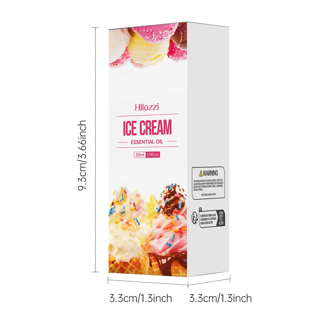 Ice Cream Essential Oil Multi-functional That Can Care Skin Hair Zpaxo