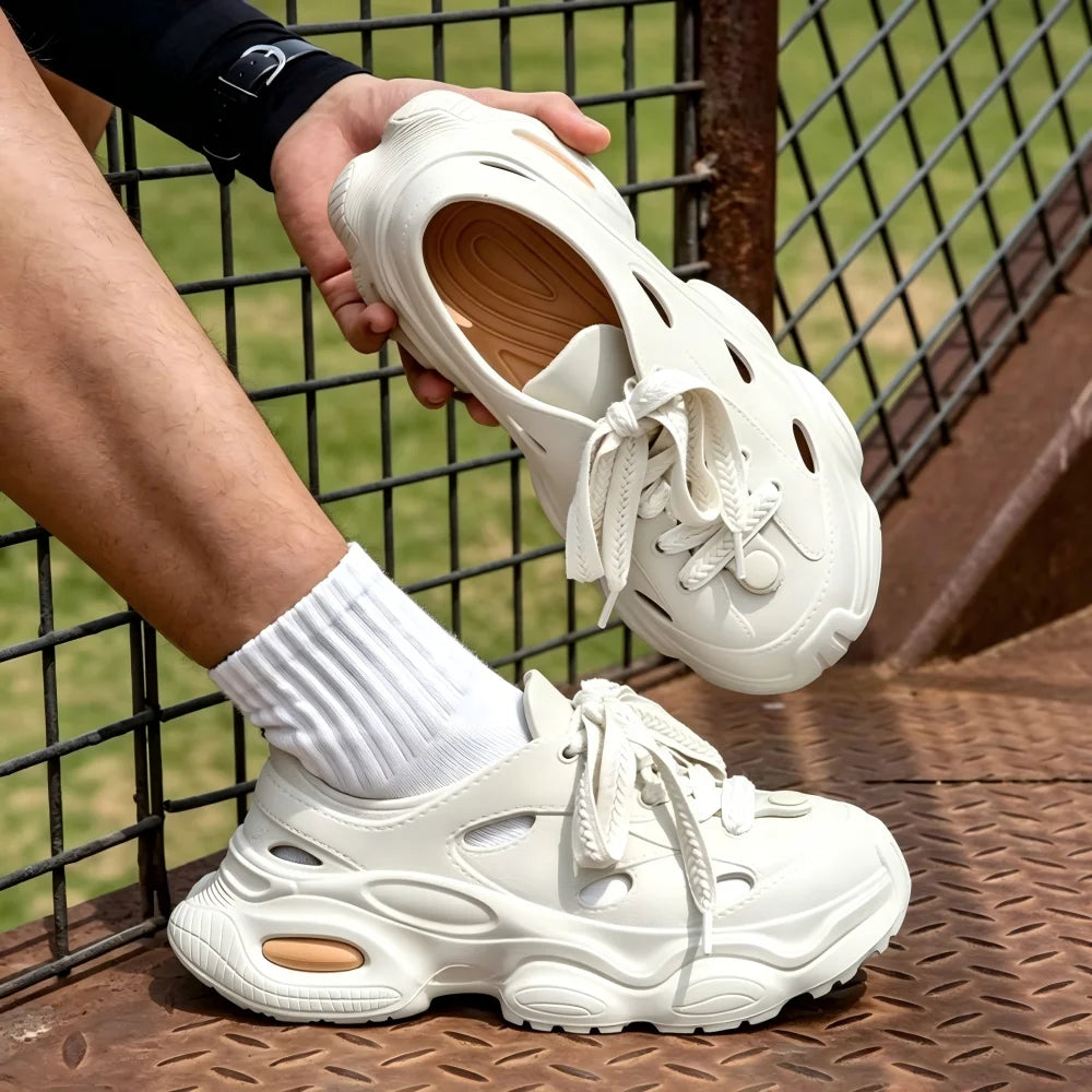 Summer EVA Thick Sole Clogs Non Slip Cloud Feel Breathable Sandals